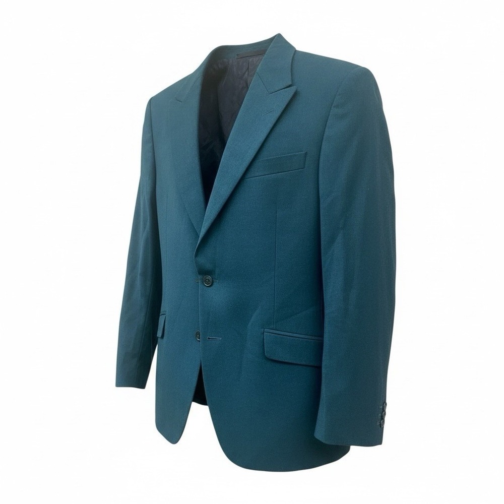 Versace  COLLECTION  Men's Wool Blazer Jacket Green Italy Size‎ 48 US 38R New